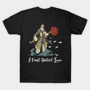 Roleplaying RPG Valentines Day TableTop Wizard Partner Gift T-Shirt